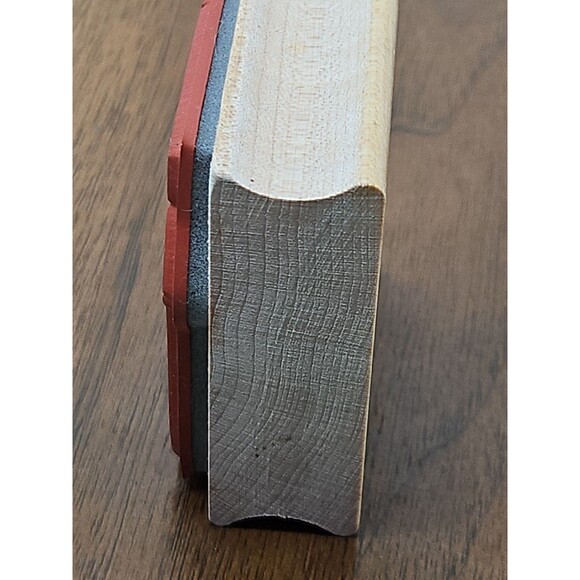 Three 2007 Club Scrap Wood Rubber Stamps- Once Upon A Time, Shop, And Ledger/log - Picture 10 of 16